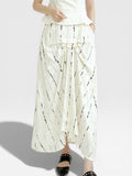 Linen Skirt - Off White