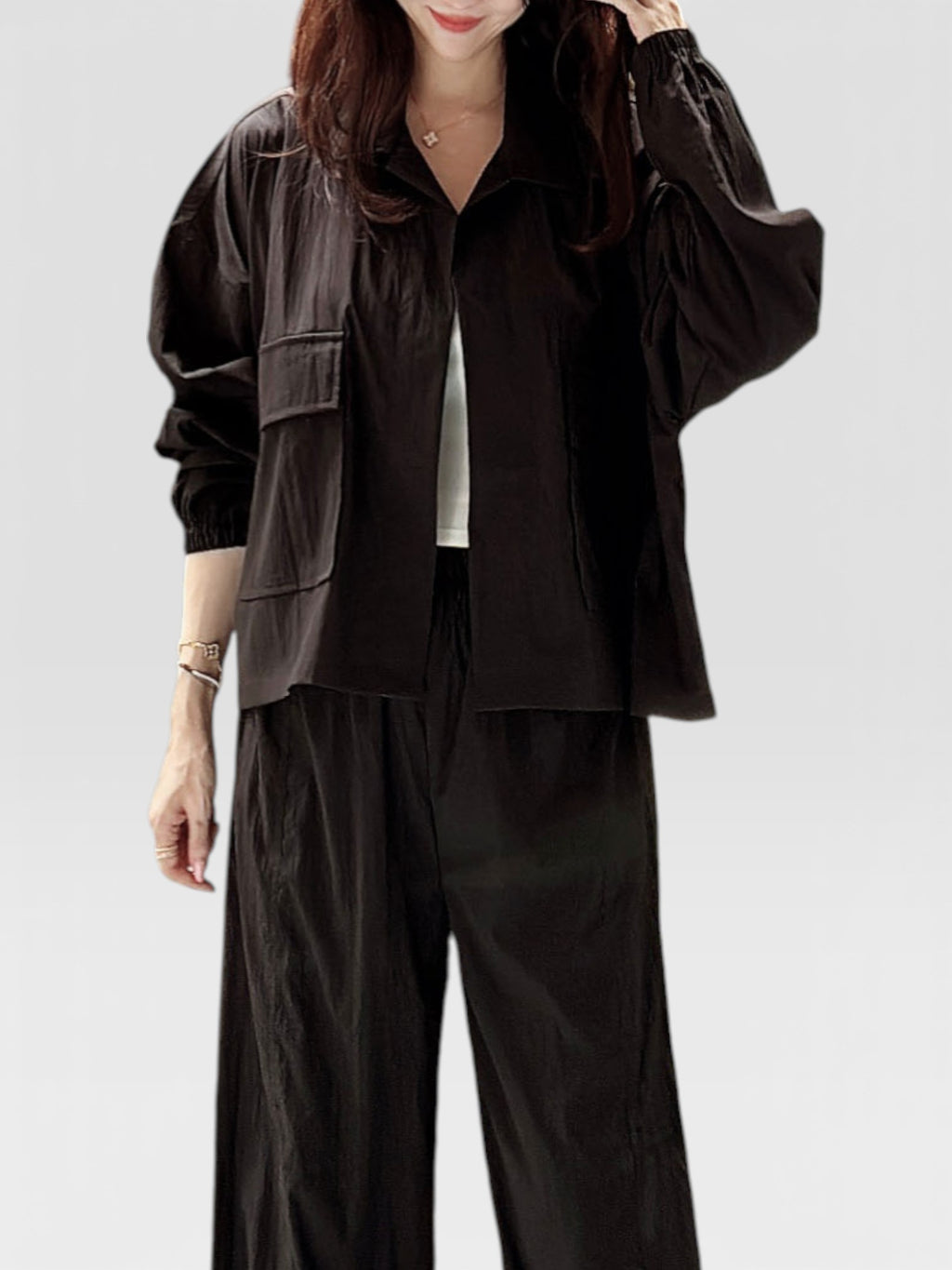 Modern Pocket Jacket - Black