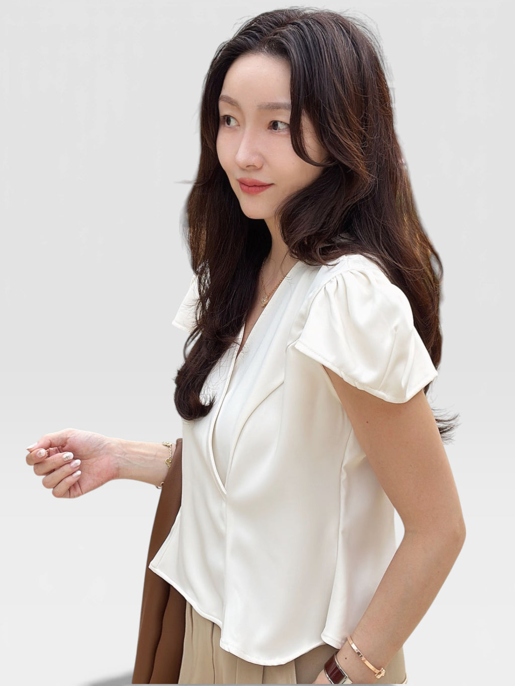 Rose Blouse - Cream