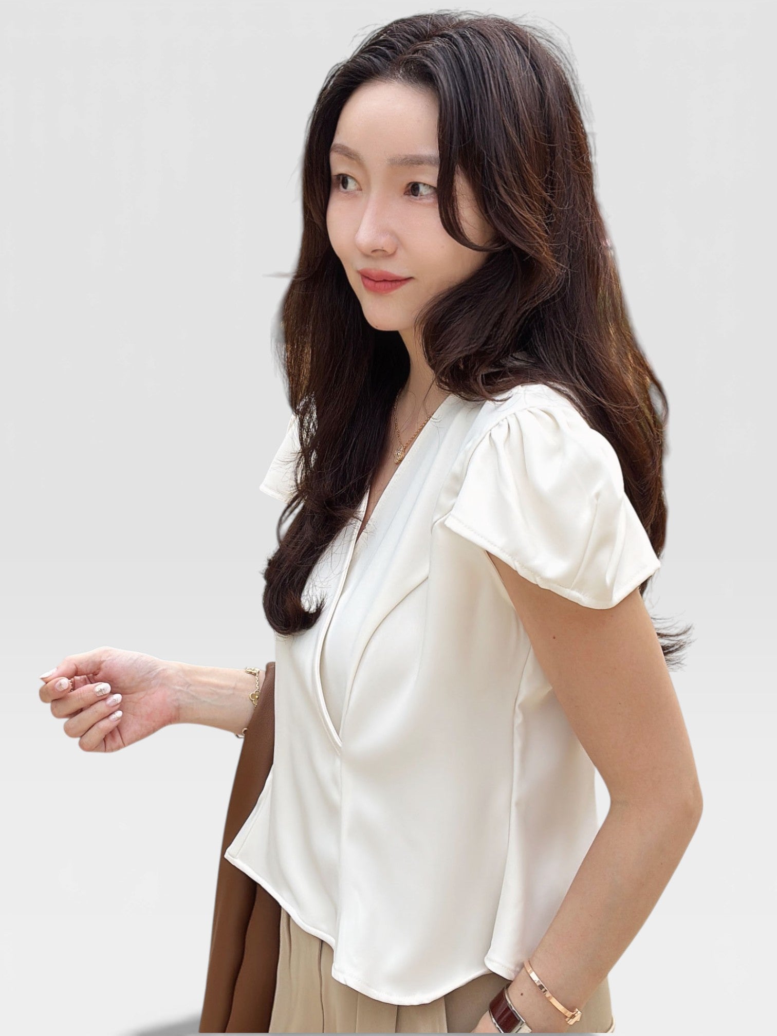 Rose Blouse - Cream