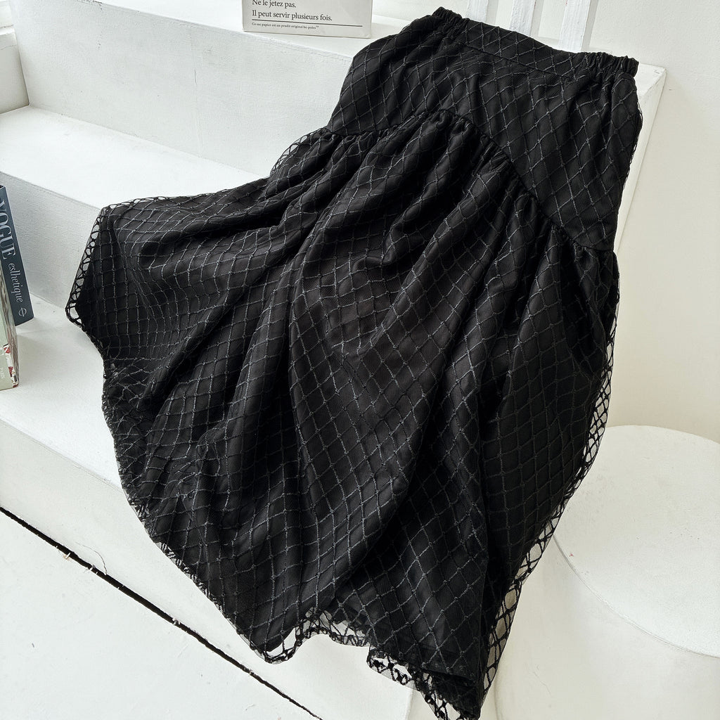 Lace Skirt - Black